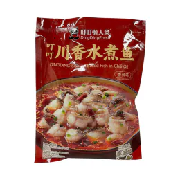 DingDingFresh Sichuan Spicy Boiled Fish in Chilli Oil (450g)