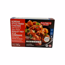 Foong's Kitchen Korean Style Fried Chicken with Sweet & Spicy Sauce (340g)