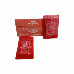 Hua Tian Peach Milk Tea (140g)