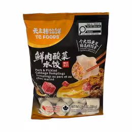 TC Foods Pork & Pickled Cabbage Dumplings (700g)