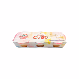 Tarami White Peach Jelly (3x230g)