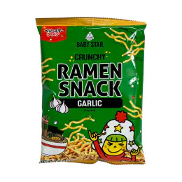 Baby Star Garlic Flavour Crispy Noodle Snack (70g)