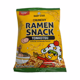 Baby Star Tonkotsu Flavoured Crispy Noodle Snack (70g)