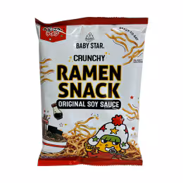 Baby Star Original Soy Sauce Flavoured Crispy Noodle Snack (70g)