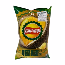 Lay's Durian Flavoured Potato Chips (70g)