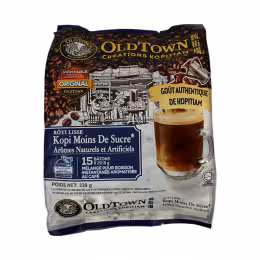 Old Town Smooth Less Sugar White Coffee (15x22.6g)