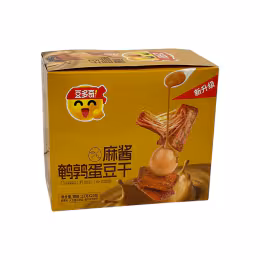 Dou Duo Qi Sesame Sauce Flavoured Quail Egg Beancurd Snack (20x22g)