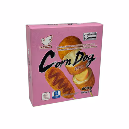 Heiwa Fish Sausage and Cheese Corn Dog (400g)