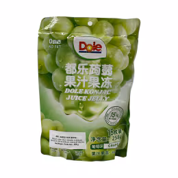 Dole Grape Flavoured Konjac Juice Jelly (258g)