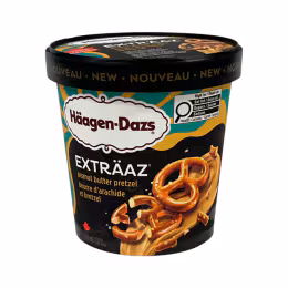 Häagen-Dazs Extraaz Peanut Butter Pretzel Ice Cream (450mL)