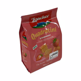 Loacker Quadratini Strawberry Wafers (250g)
