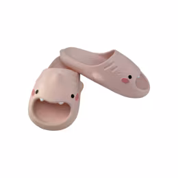 Late Time Baby Shark Slippers Pink Size 36–37 (1pair)