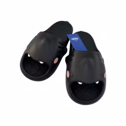 Late Time Baby Shark Slippers Black Size 42–43 (1pair)