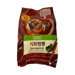 Pulmuone Jjamppong Noodle Soup Kit (362g)