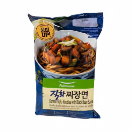 Pulmuone Korean Style Noodles with Black Bean Sauce (600g)