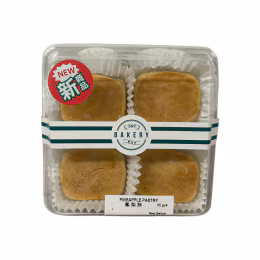 T&T Bakery Pineapple Pastry (35gx4)