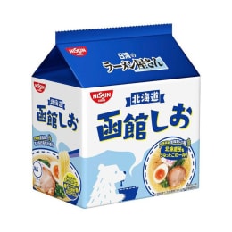 Nissin Salt & Chicken Instant Noodles (87gx5)