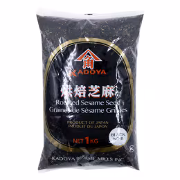 Kadoya Roasted Black Sesame Seed (1kg)