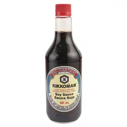 Kikkoman Traditionally Brewed All-Purpose Soy Sauce (591mL)