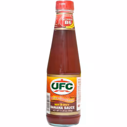 Ufc Hot & Spicy Banana Sauce (550g)
