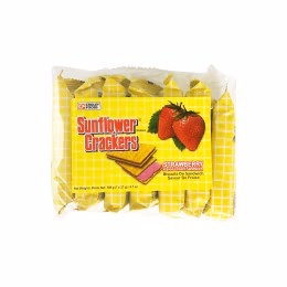 Sunflower Cracker-Strawberry Cream (175g)