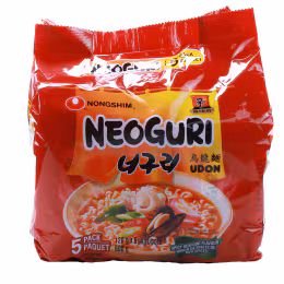 Nongshim Neoguri Spicy Seafood Udon (120gx5)