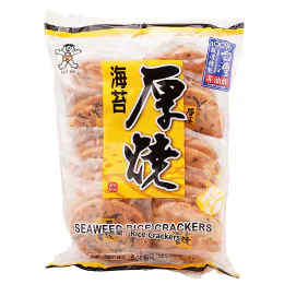 Want Want Seaweed Senbei Rice Cracker 136g