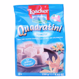 Loacker Quad Vanilla Wafer (250g)
