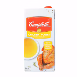 Campbell Chicken Broth Tetra 900ml