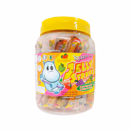 ABC Assorted Jelly Straws (1400g)