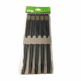 Emf Black Wood Chopsticks (5pairs)