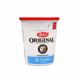 Astro 2% Mf Plain Original Balkan Yogurt (750g)