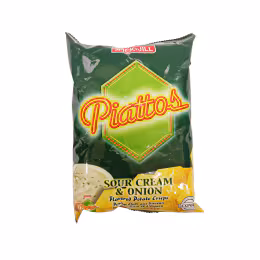 Jack 'n Jill Piattos Sour Cream & Onion flavour Potato Crisps (85g)
