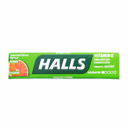 Halls Vitamin C Assorted Citrus Flavour Supplement Drops (9s)