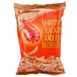 Nongshim Shrimp Flavoureded Crackers (75g)