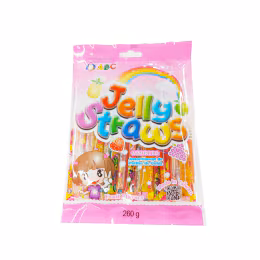 Abc Jelly Straws-Assorted (260g)