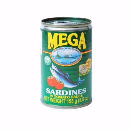 Mega Sardines Wtomato Sauce (155g)