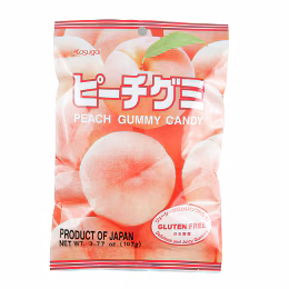 Kasugai Peach Gummy Candy (107g)