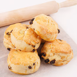 T&T Bakery Raisin Scone (110gx4)