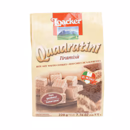 Loacker Qand Tiramisu Wafer (220g)
