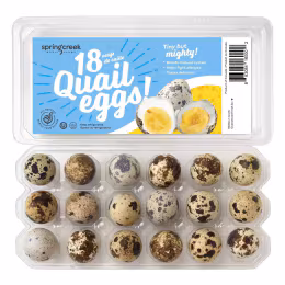 Springcreek Quail Farms Quail Eggs (18pcs)