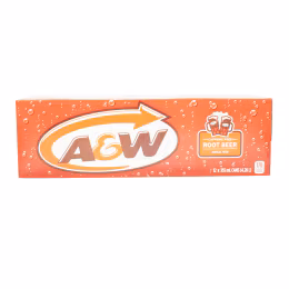 A&W ROOT BEER 12X355ML CANS