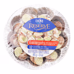 DOM Escargots with Garlic Butter (~85g)