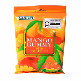 Cocon Mango Gummy with Fruit Juice (100g)