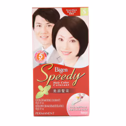 Bigen Speedy Hair Color Colorant Brown Black #S (80g)