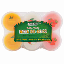 Cocon Mixed Pudding W/Nata Decoco 118gX6
