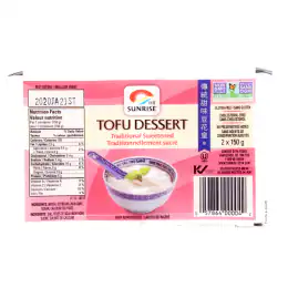 Sunrise Original Tofu Dessert (150gx2)