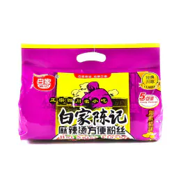 Baijia Vermicelli Pepper Spicy Vermicelli 105gx5packs