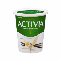 Activia Vanilla Probiotic Yogurt (650g)