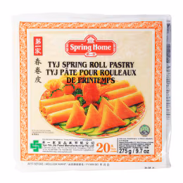 Tyj Food 8 Inch Spring Roll Pastry (20pcs)